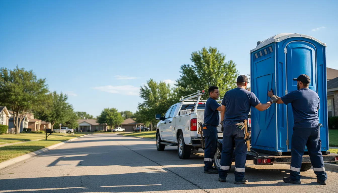 Portable Toilet Rental in Marshall, AR near me